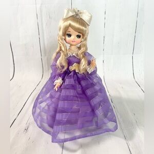 Vintage Bradley Big Eyed Music Doll Sweet Georgia Brown